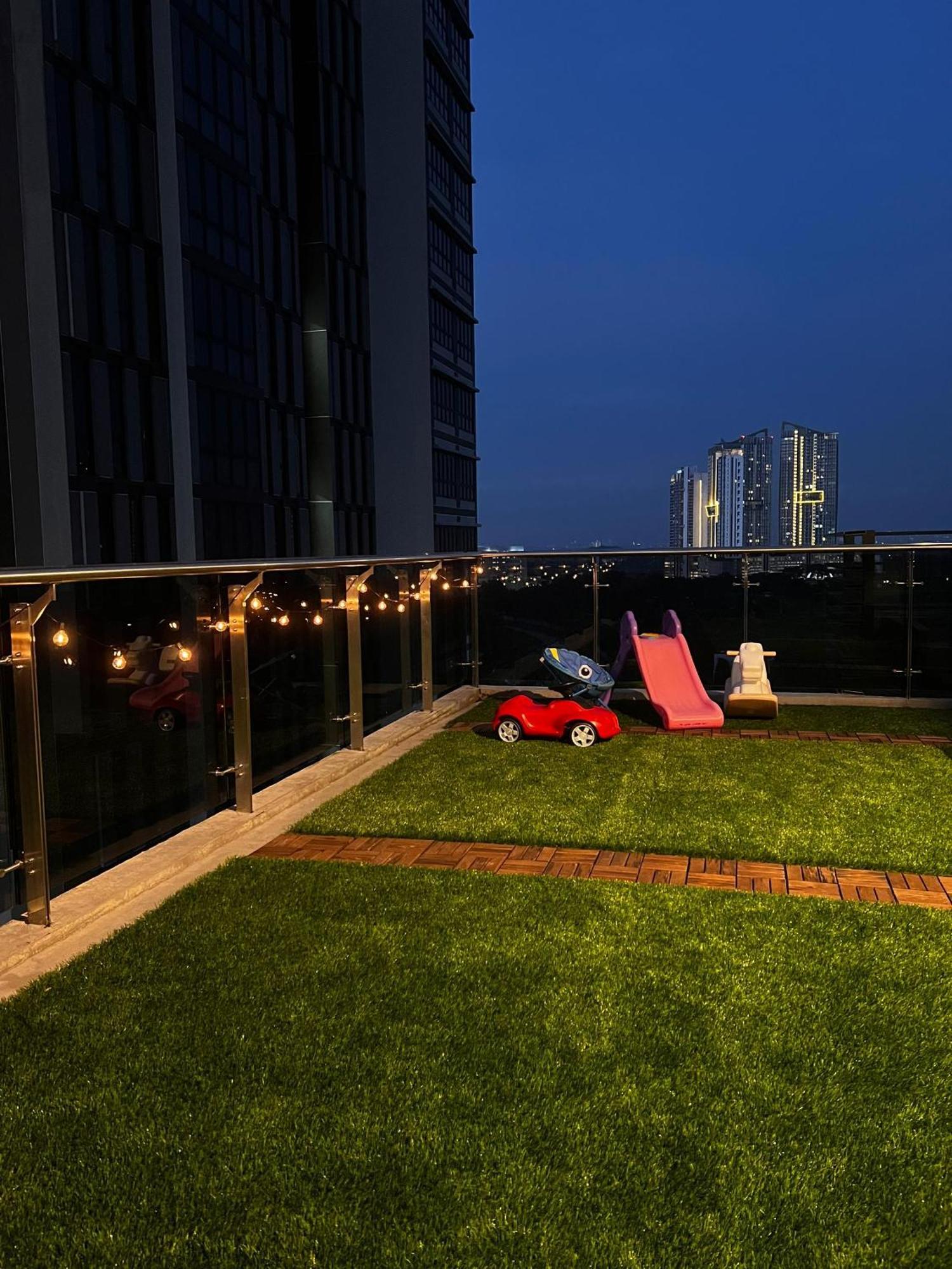 D Bunga مسلم Homestay Pool View Legoland Nusajaya Nusajaya  Eksteriør bilde